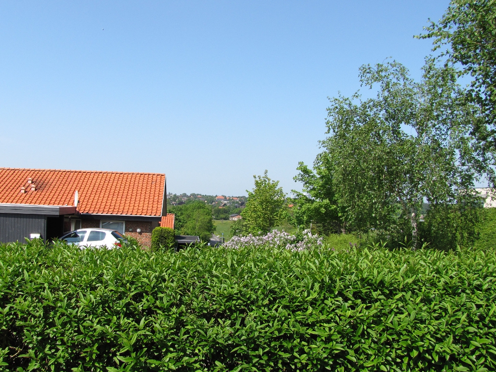 set fra haven S�bakken 70 i Viborg